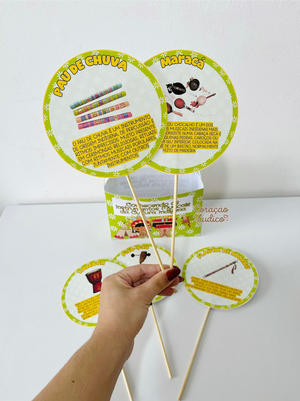 Sacola Educativa – Conhecendo os Instrumentos Musicais da Cultura Indígena - Imagem 5