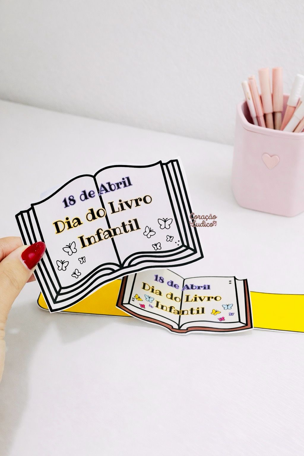 Bracelete 3D – Dia do Livro Infantil - Imagem 3