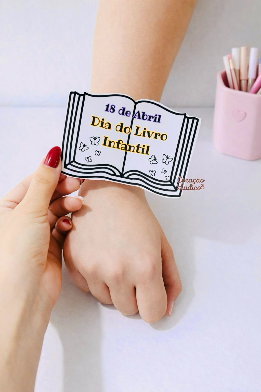 Bracelete 3D – Dia do Livro Infantil - Imagem 5