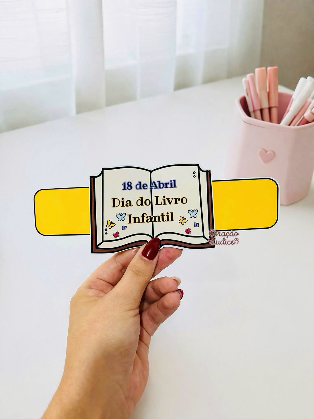 Bracelete 3D – Dia do Livro Infantil - Imagem 6