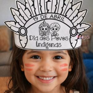 Coroa – Cocar Dia dos Povos Indígenas 