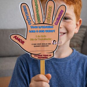 Mãozinha Interativa – Dia do Trabalhador 