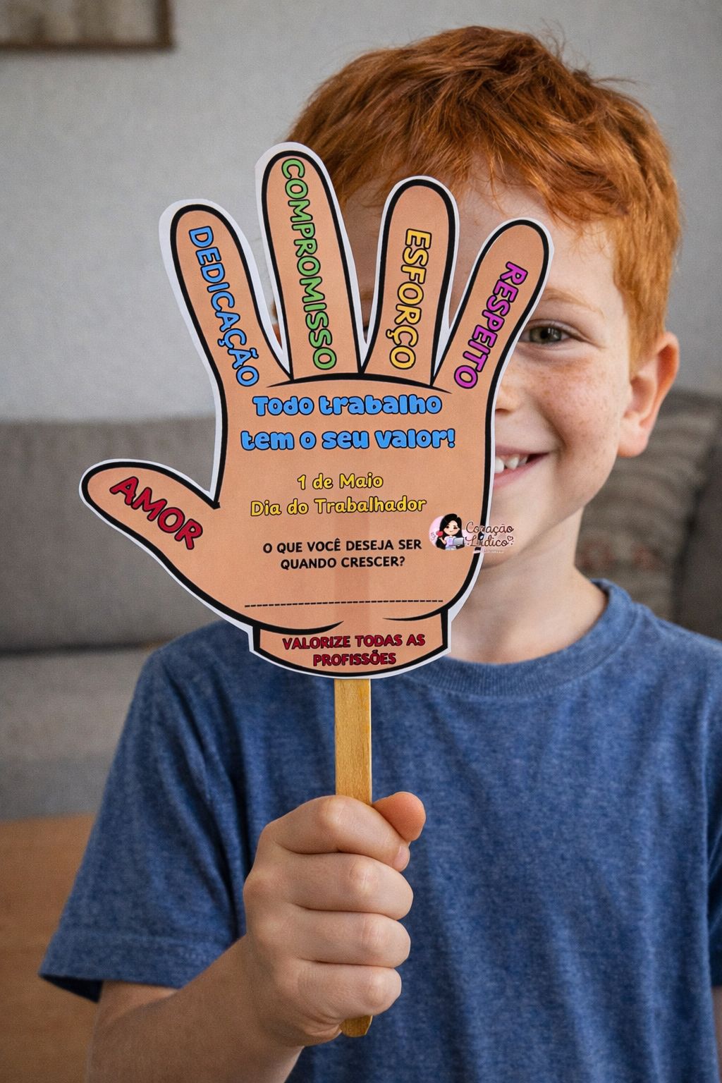 Mãozinha Interativa – Dia do Trabalhador