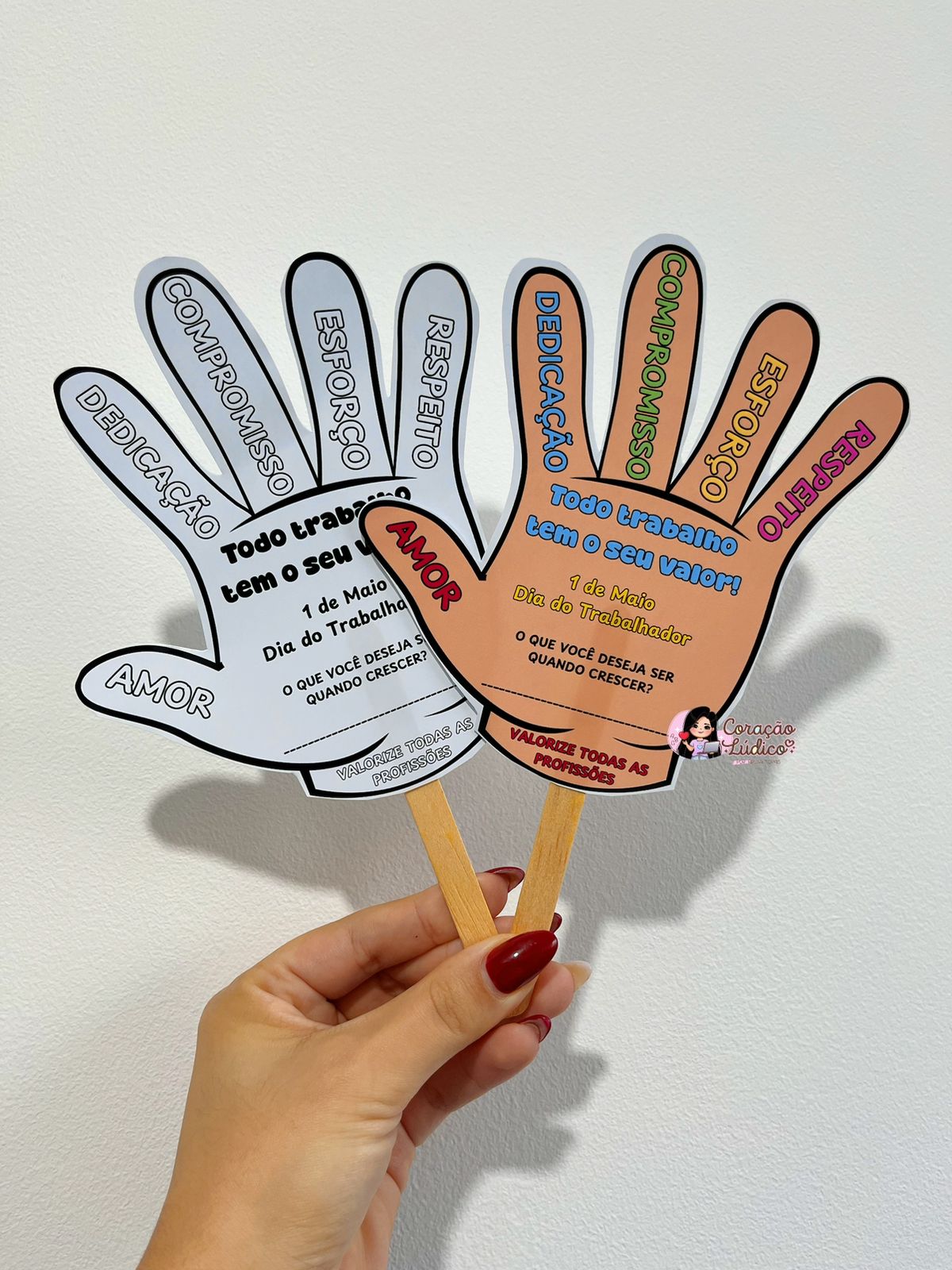 Mãozinha Interativa – Dia do Trabalhador - Imagem 3