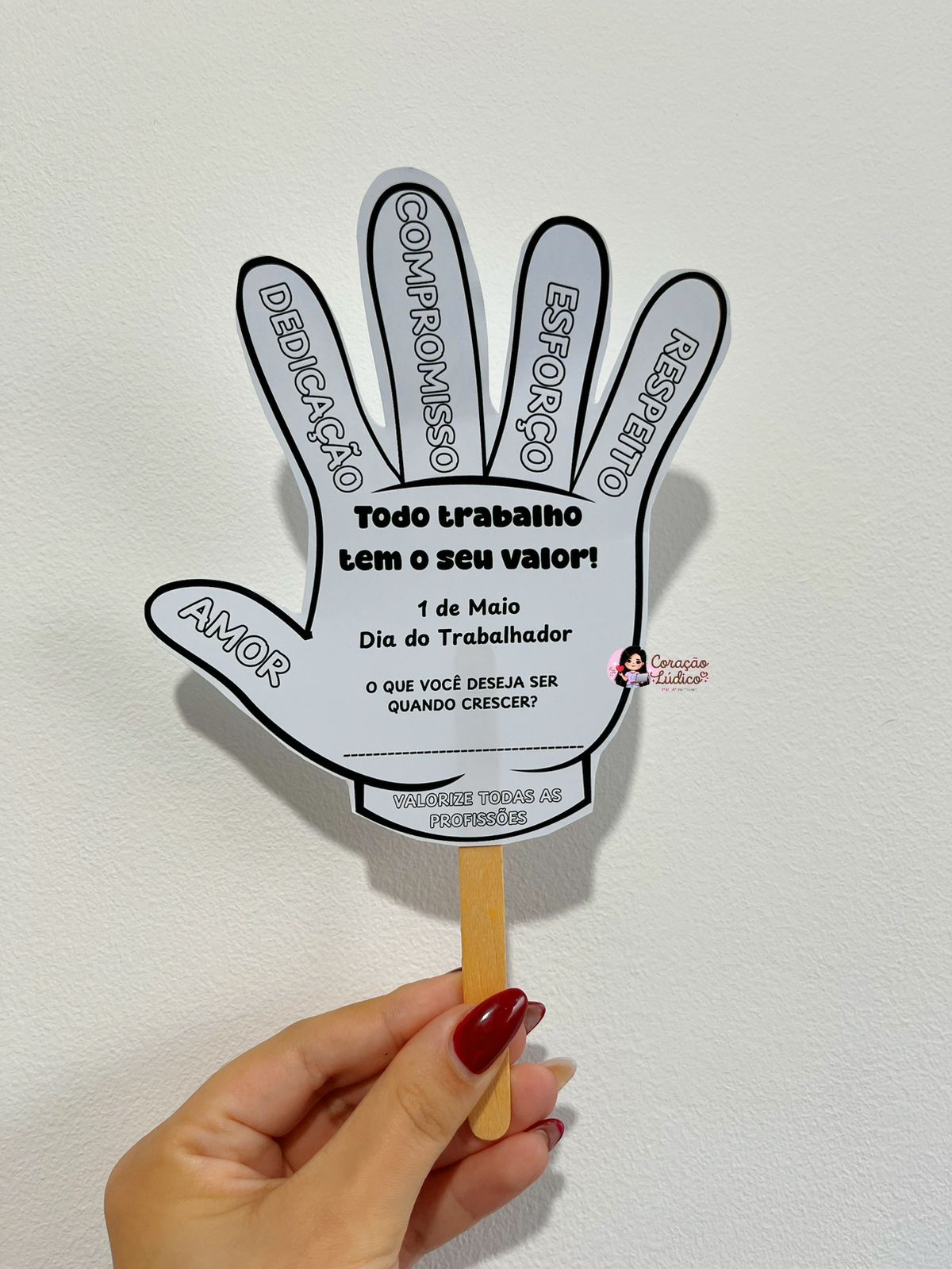 Mãozinha Interativa – Dia do Trabalhador - Imagem 4