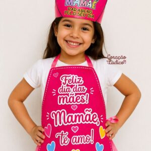 Kit Coroas e Aventais – Dia das Mães 