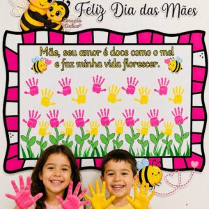 Painel Colaborativo – Dia das Mães 