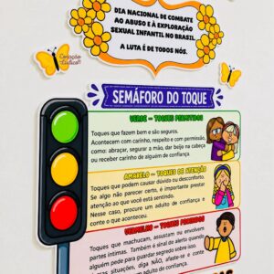 Painel Maio Laranja – Semáforo do Toque
