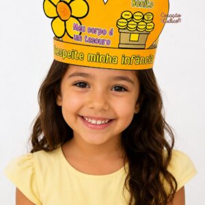 Coroa Maio Laranja – Colorida 