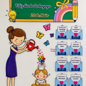 Painel Interativo – Dia do Pedagogo 