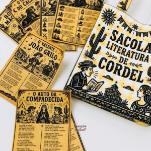 SACOLA LITERATURA DE CORDEL