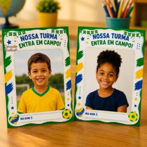 MOLDURA - NOSSA TURMA ENTRA EM CAMPO! 