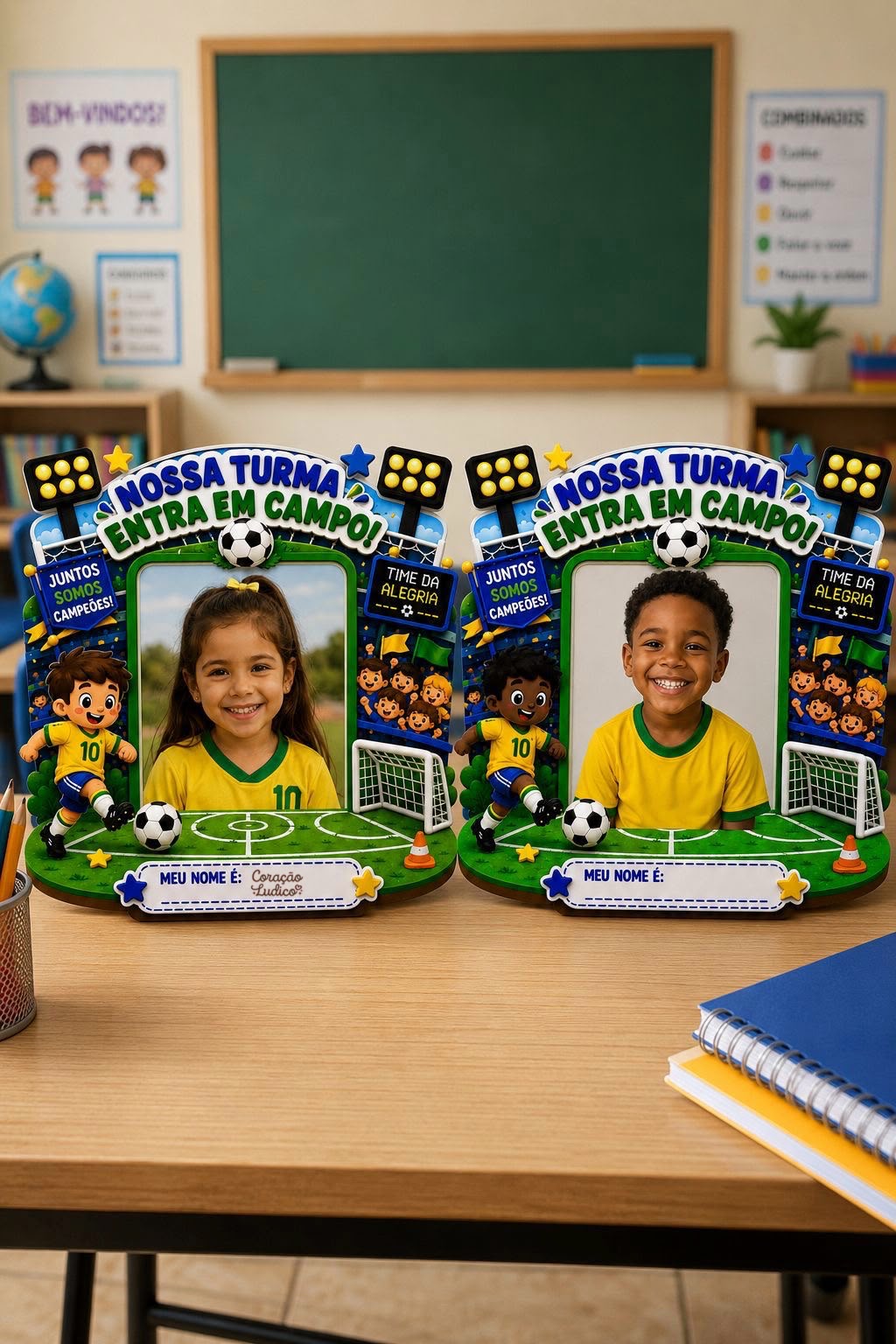 MOLDURA - NOSSA TURMA ENTRA EM CAMPO! - Imagem 6