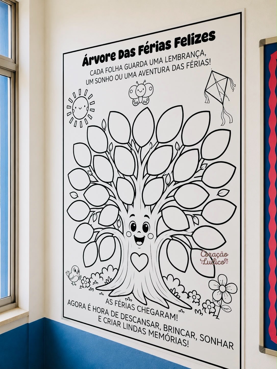 Painel Colaborativo – Árvore das Férias Felizes - Imagem 3