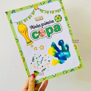 Atividade – Pintura da Mãozinha: Minha Primeira Copa 