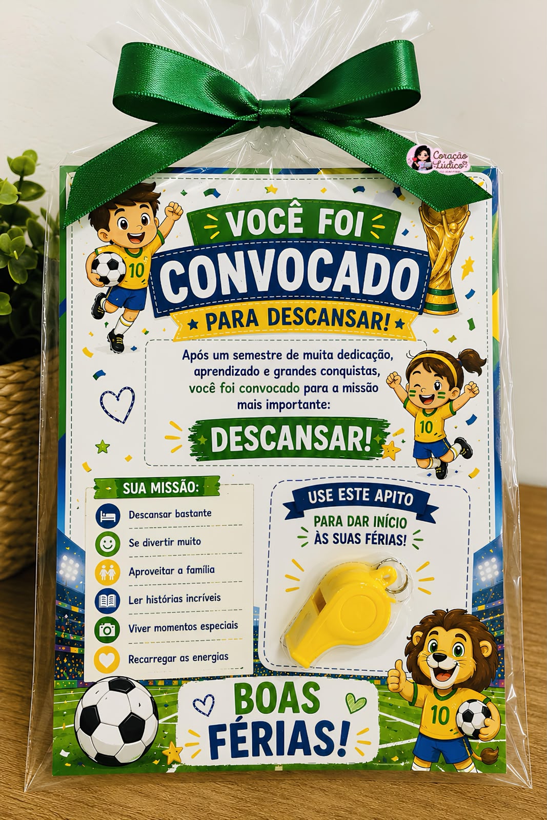 CARTÃO DE FÉRIAS – VOCÊ FOI CONVOCADO PARA DESCANSAR! - Imagem 4