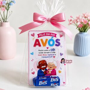 Cartão Dia dos Avós – Chocolate 