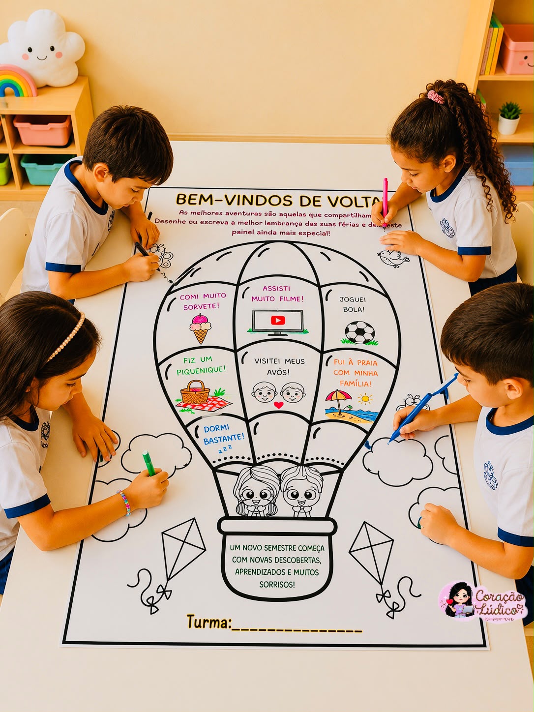 ATIVIDADE COLETIVA – VOLTA ÀS AULAS