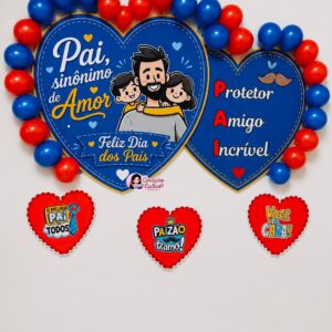 PAINEL CORAÇÃO – DIA DOS PAIS 