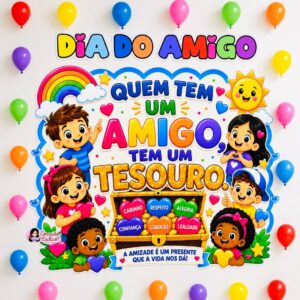 Painel Interativo – Dia do Amigo