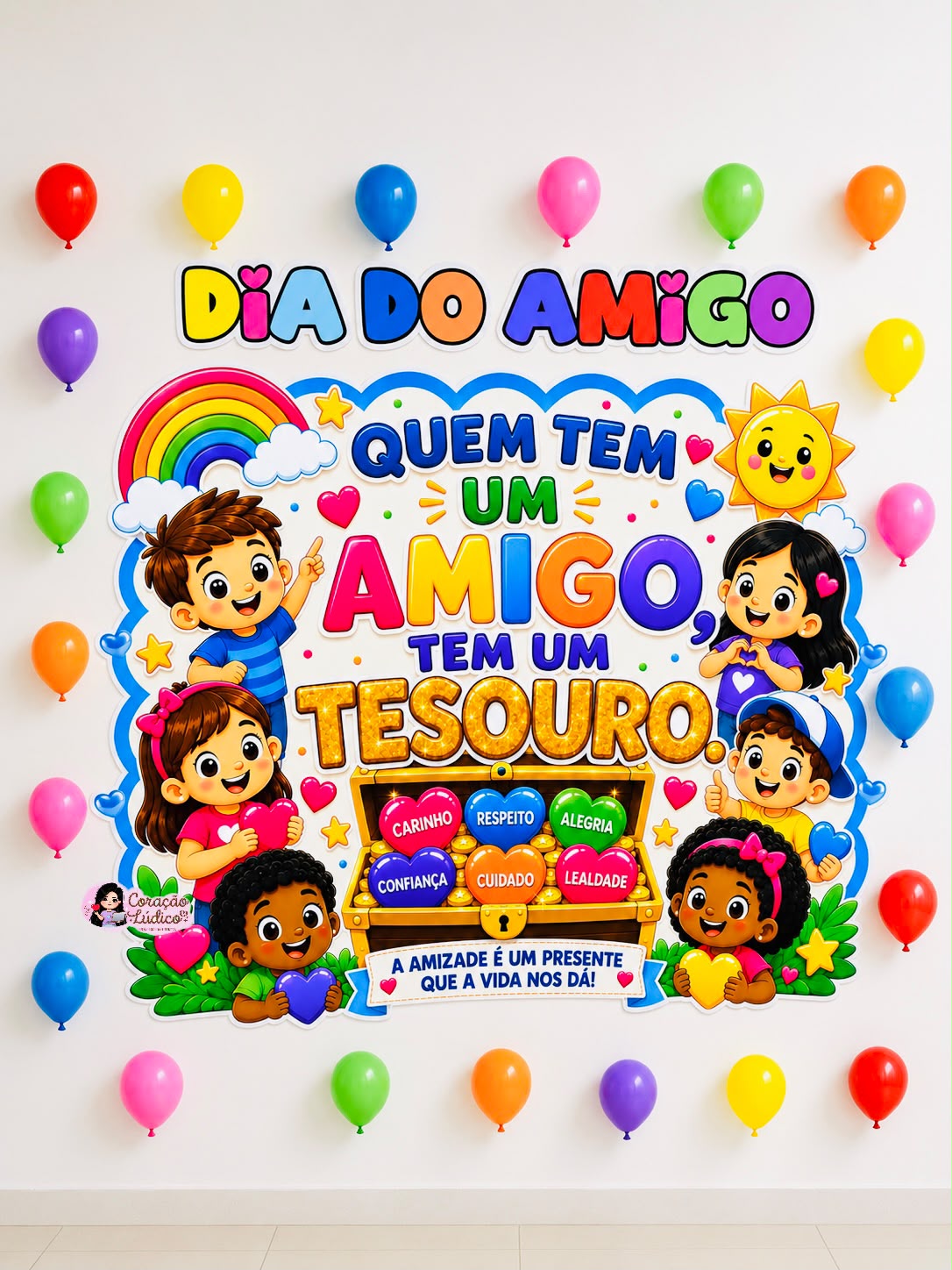 Painel Interativo – Dia do Amigo