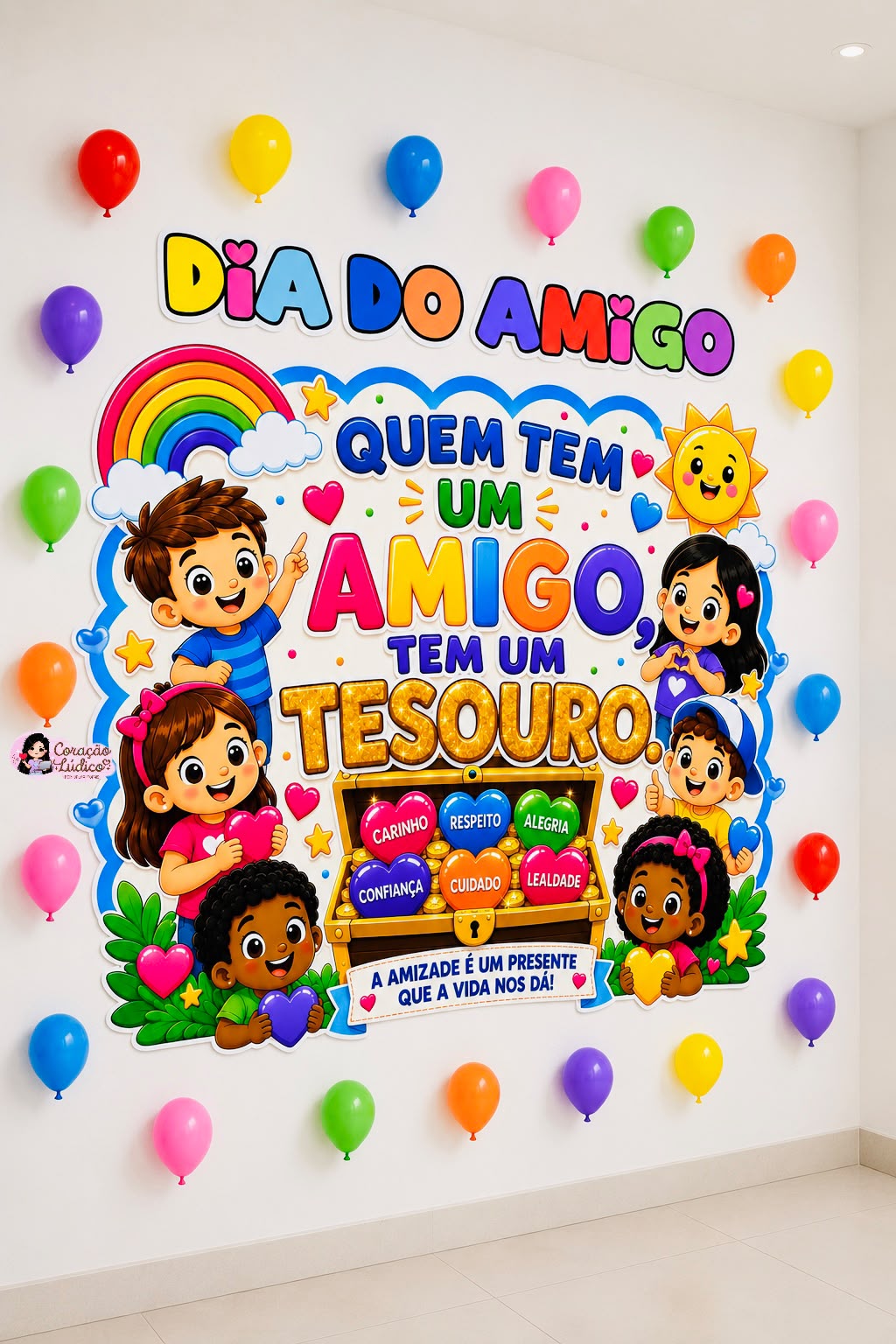 Painel Interativo – Dia do Amigo - Imagem 4