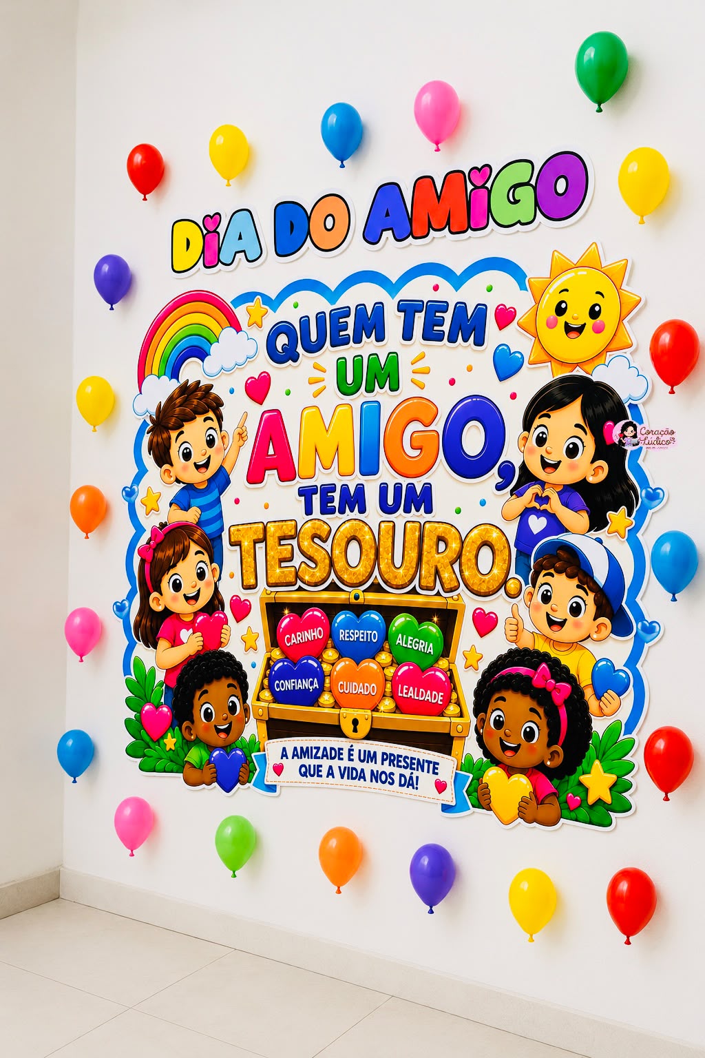 Painel Interativo – Dia do Amigo - Imagem 5