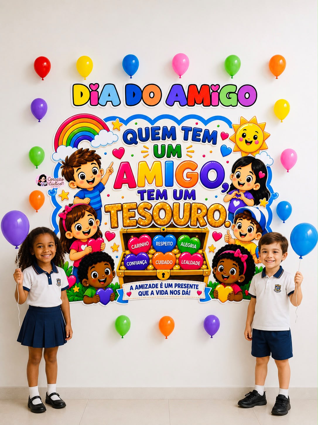Painel Interativo – Dia do Amigo - Imagem 6