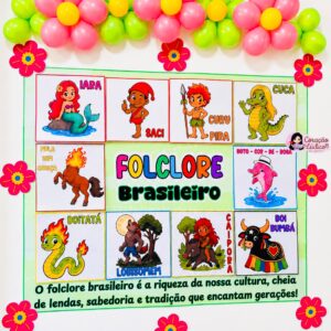 Painel Interativo – Folclore Brasileiro | 2026 