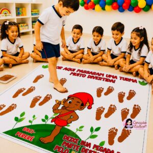 Painel Coletivo – Pegadas do Saci 