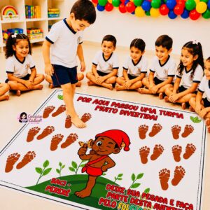Painel Coletivo – Pegadas do Saci 