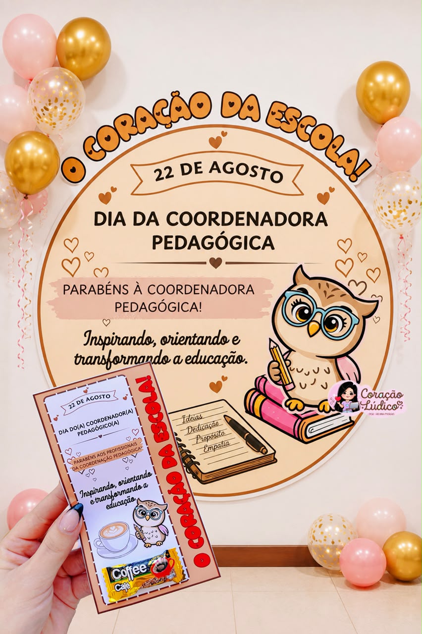 Painel Redondo – Dia do(a) Coordenador(a) Pedagógico(a)