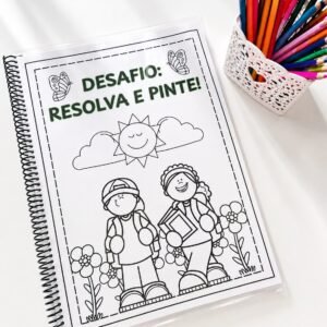 ATIVIDADE DE REFORÇO – RESOLVA E PINTE!