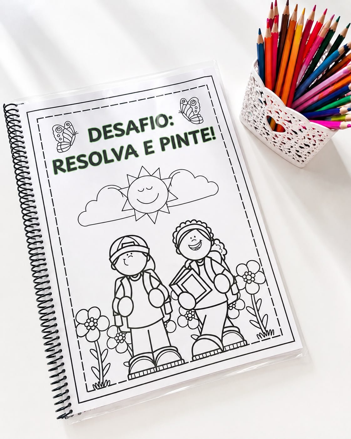 ATIVIDADE DE REFORÇO – RESOLVA E PINTE!