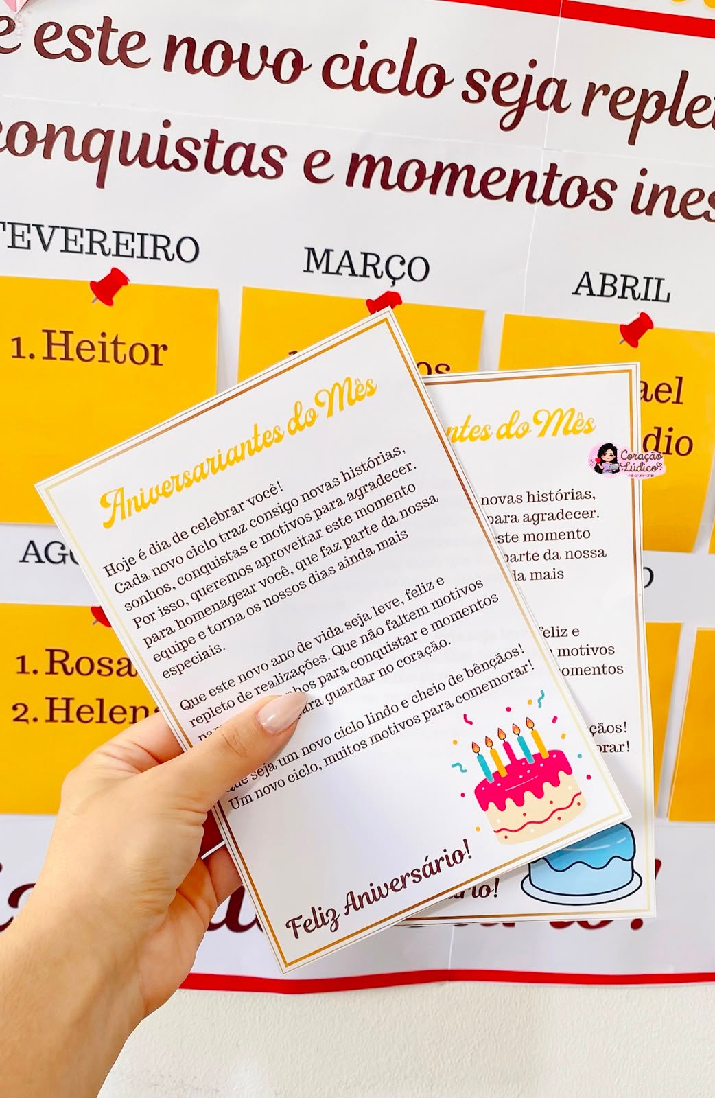 Painel – Aniversariantes para Equipe - Imagem 2