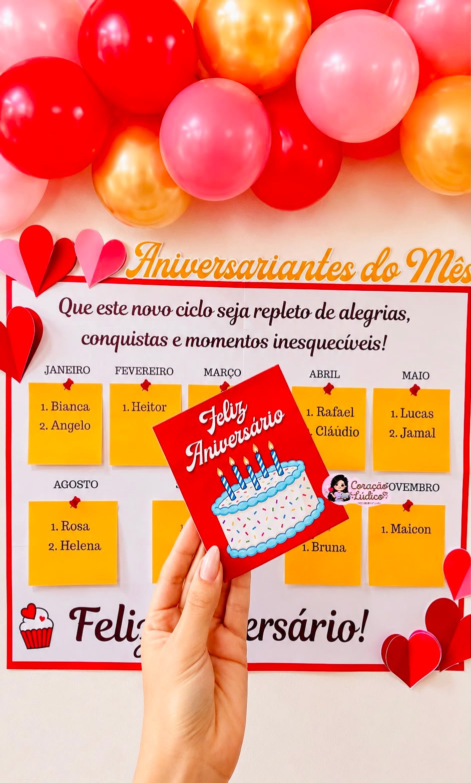 Painel – Aniversariantes para Equipe - Imagem 3