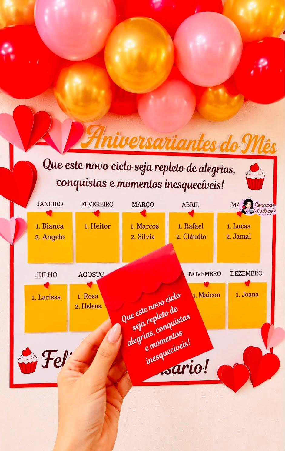 Painel – Aniversariantes para Equipe - Imagem 5