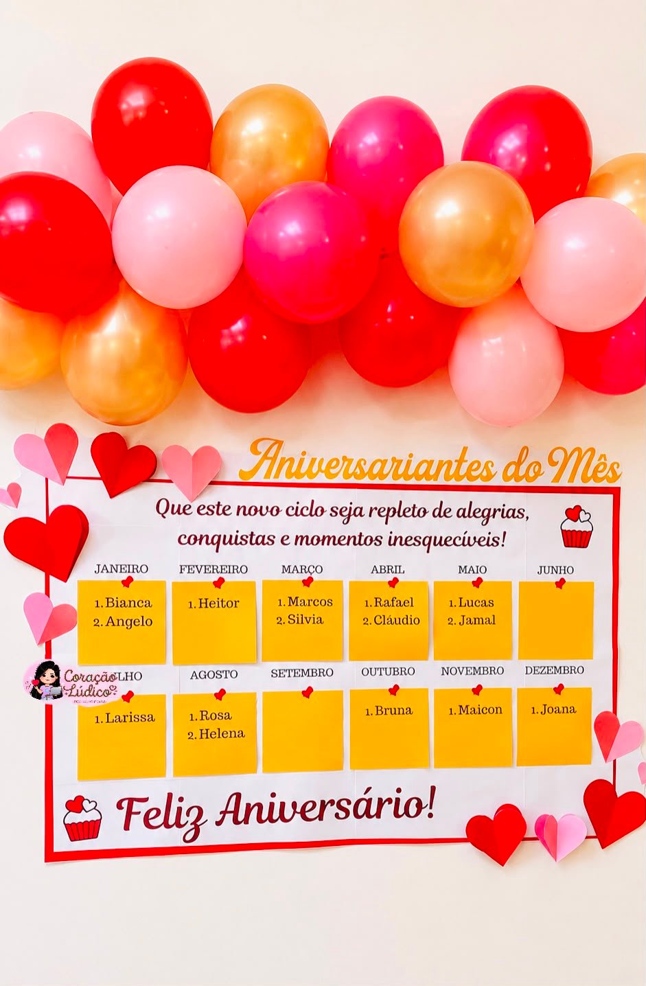Painel – Aniversariantes para Equipe - Imagem 7