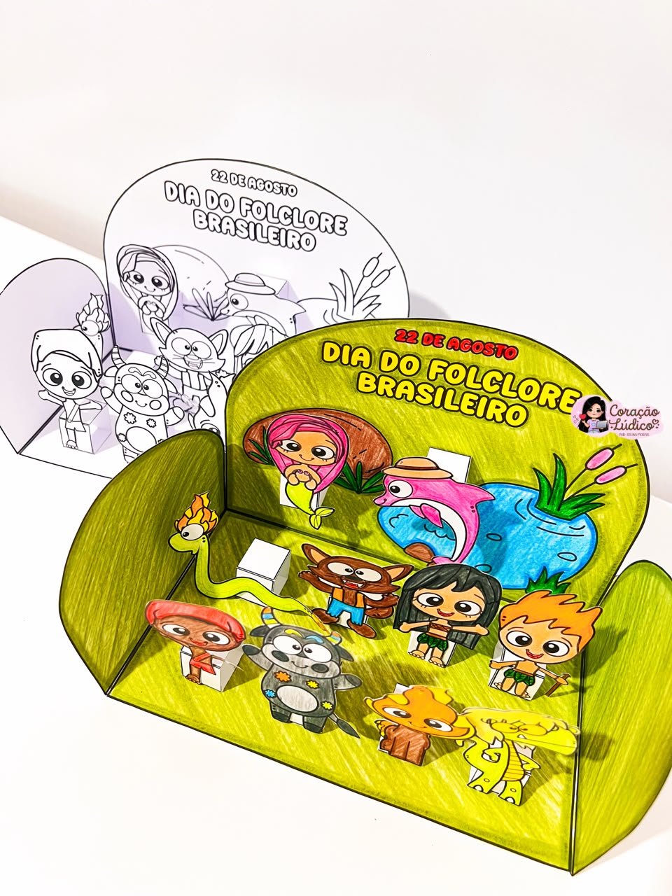 Cenário 3D Folclore