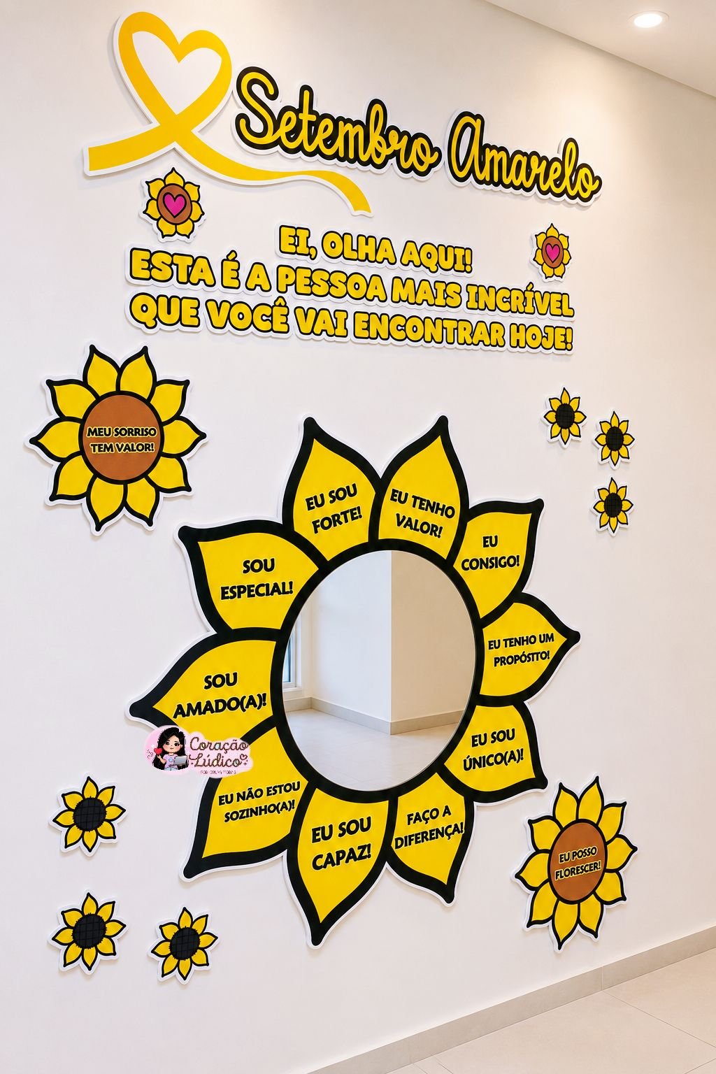 PAINEL – ESPELHO DAS AFIRMAÇÕES | SETEMBRO AMARELO - Imagem 4