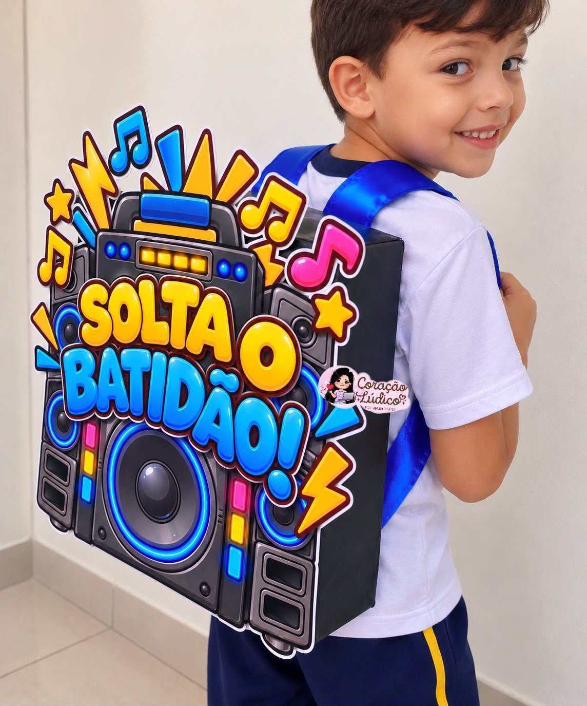 Mochila Maluca – Caixa de Som