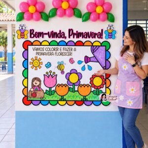 Painel Coletivo de Pintura – Primavera 