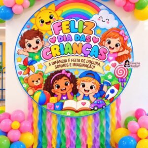 Painel Redondo – Dia das Crianças