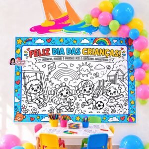 PAINEL PARA COLORIR | DIA DAS CRIANÇAS