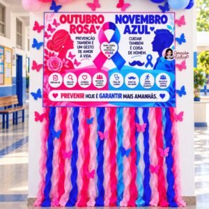 PAINEL | OUTUBRO ROSA & NOVEMBRO AZUL