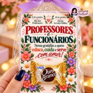 Cartão 2 em 1 – Professores e Funcionários