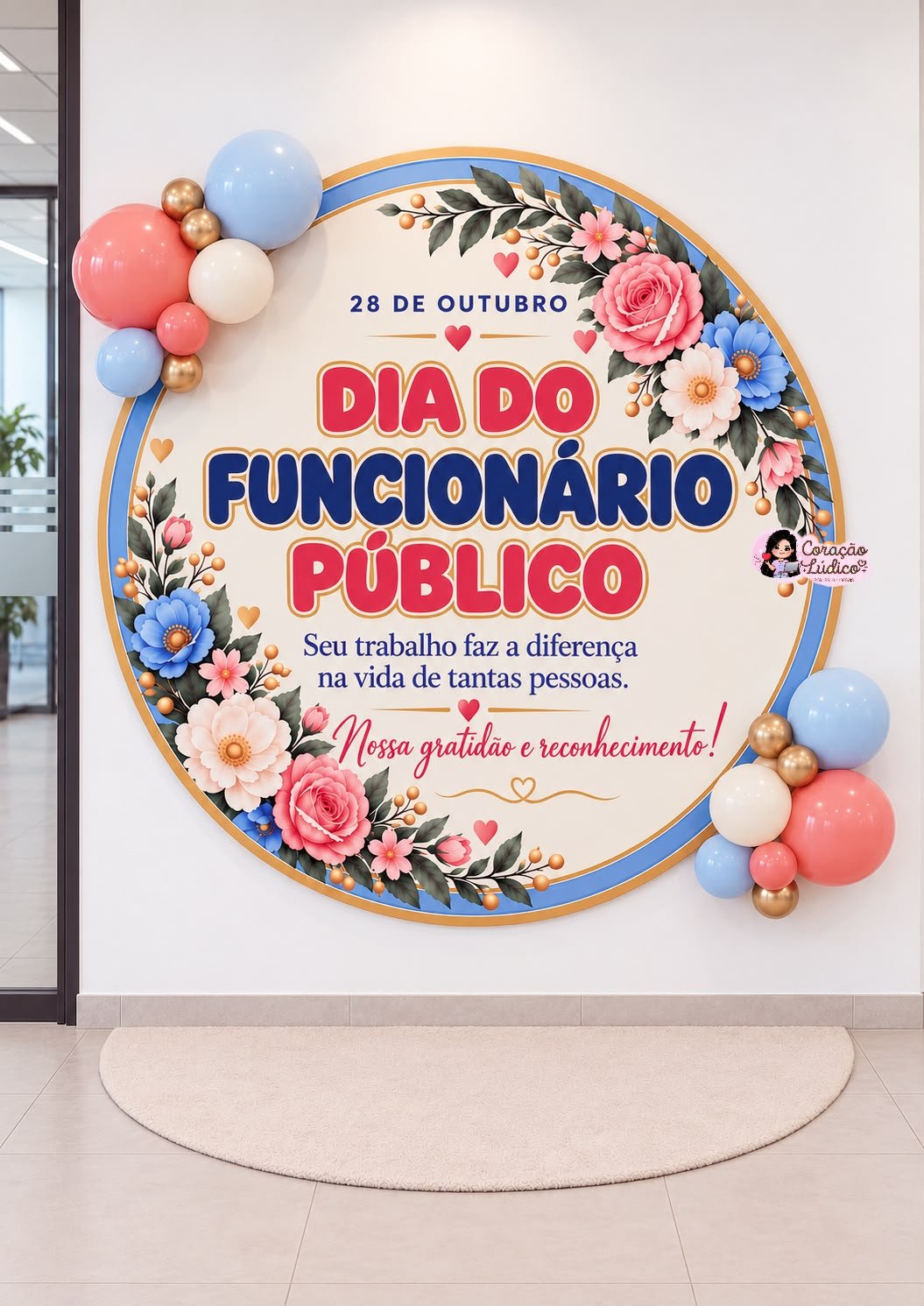 Painel Redondo – Dia do Funcionário Público - Imagem 2