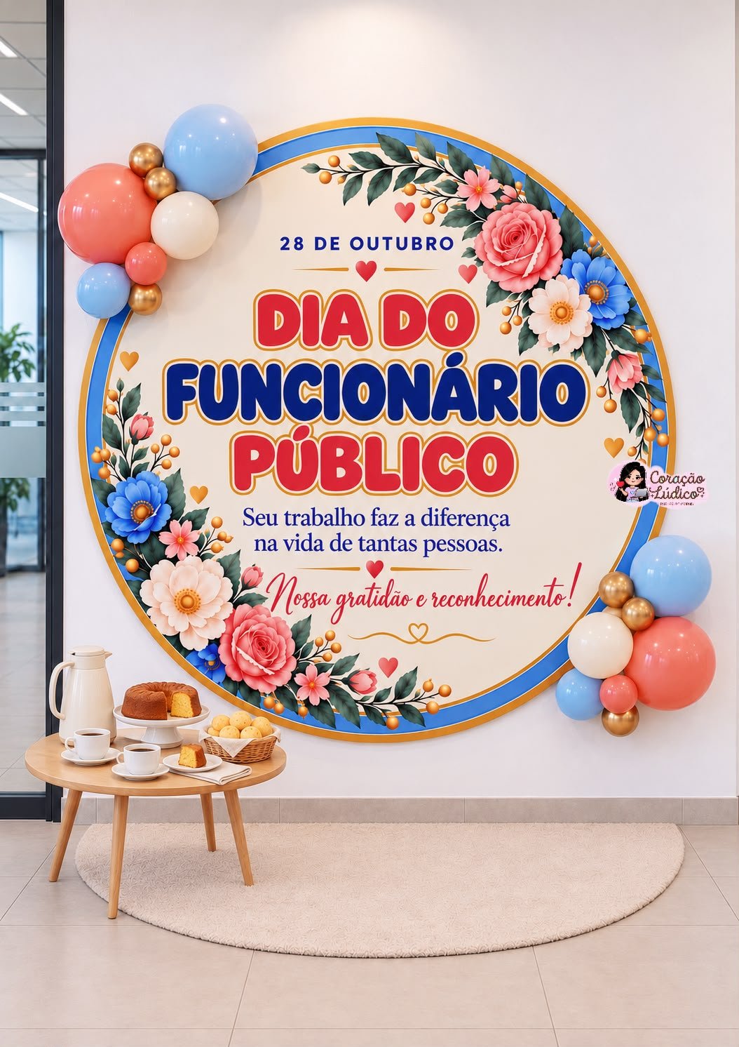 Painel Redondo – Dia do Funcionário Público